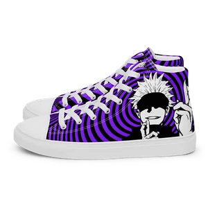 Women satoru gojo jjk jujutsu kaisen anime manga converse sneakers - Picture 1 of 26