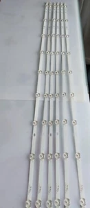 6x LED BACKLIGHT TOSHIBA 75U6763DB TV ( A TYPE) JL.D75091330-078AS-M - Picture 1 of 12