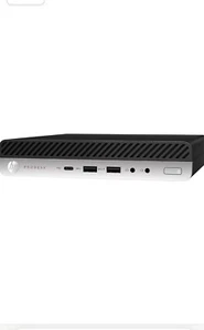 HP EliteDesk 400 G3 Desktop Mini i5-6500T 8GB 256GB SSD WiFi - Picture 1 of 9