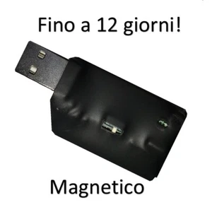 Registratore microspia 16GB 12 giorni di registrazione fissaggio magnete - Foto 1 di 1