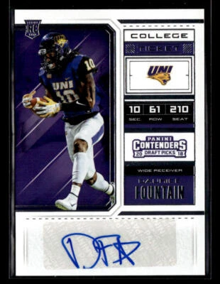 2018 Panini Contenders Draft Picks #290 Daurice Fountain AUTO RC - Image 1 of 2