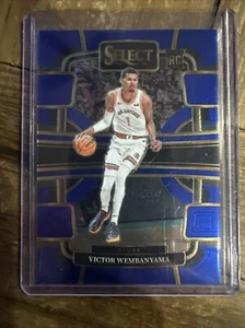 2023-24 Panini Seleziona Victor Wembanyama Concourse Blu #87 Rookie Spurs - Foto 1 di 2