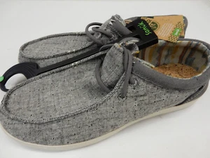 Sanuk Womens Shaka Lite SL Washed Black 8 - Picture 1 of 1