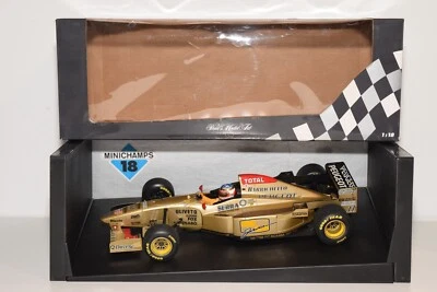 A63 1:18 180 960011 MINICHAMPS F1 FORMULA 1 JORDAN PEUGEOT 196 BARRICHELLO MIB - Immagine 1 di 4