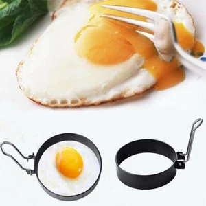 Non-Stick Egg Rings Frying Egg Pancake Burger Mold Anti-Scald U6X8 Po D3P7 - Picture 1 of 16