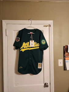 100% Authentic Mitchell & Ness 1997 Jose Canseco Oakland Atheltics Jersey 44 L - Picture 1 of 7