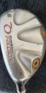 39 IN LH POWER PLAY Q SYSTEM 25 DEG 5 HYBRID GOLF CLUB VERY NICE W NEW GRIP 1124 - Picture 1 of 4