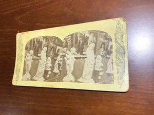 1876 foto reale Filadelfia Centenario Esposizione stereoview  - Foto 1 di 1