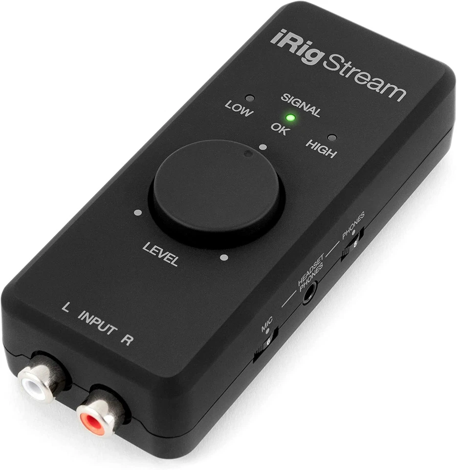 IK Multimedia iRig Stream USB Audio Interface UPC 840126922486 - Image 1 of 4