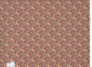 Brodnax Prints wallpaper dollhouse 1/12 scale 1p 1VT311 - Picture 1 of 1