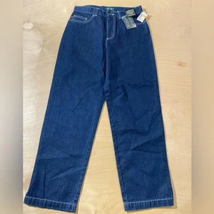 Pantalones de mezclilla Lauren Jean Co. Ralph Lauren clásicos azules talla 4 (MM) tobillo - Imagen 1 de 13