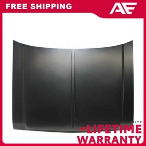 Hood Primed Steel For 81-93 Dodge Ramcharger D150 W150 D250 W250 D100 D350 W350 - Picture 1 of 6