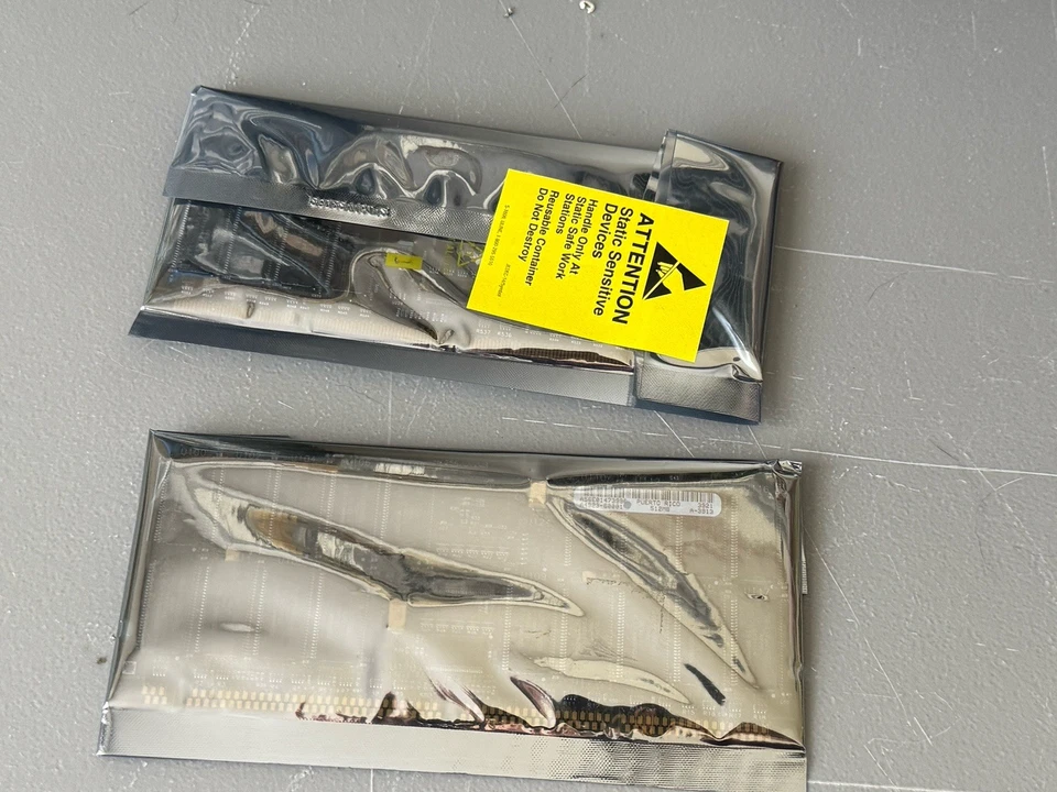 (2) A4923-60001 HP  512MB SDRAM DIMM ECC LOT of TWO (2) - Image 1 of 1