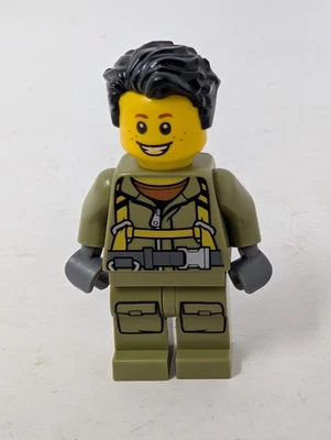 LEGO Volcano Explorer with Black Hair - Image 1 of 4