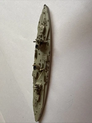 SMS VON DER TANN Waterline Modelo 1:1250 Acorazado - Diecast Alemán Vintage Foto 1 de 4