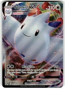 SWSH04: Vivid Voltage #141/185 Togekiss VMAX LP - Picture 1 of 2