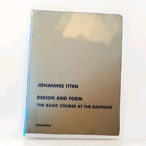 Design and Form the Basic Course at the Bauhaus by Johannes Itten (HCDJ 1966) - Picture 1 of 3
