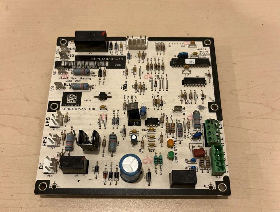 Carrier HK38EA018 ICP Defrost Control CEPL130635-10 CEBD430635-10A Works Tested - Image 1 of 3