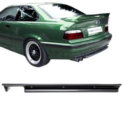DM AUTOTEILE GMBH Difusor trasero deportivo difusor parachoques adecuado para BMW E36 Coupe Cabrio sedán