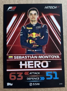 2023 Topps Turbo Attax Hero Sebastian Montoya #249 - Picture 1 of 1