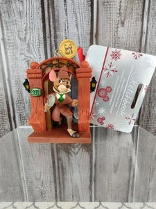 Disney Il Grande Topo Detective Legacy Sketchbook Ornamento 35° Anniversario NUOVO - Foto 1 di 6