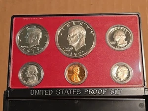 1977-S United States Mint 6 Coin Proof Set - Picture 1 of 15