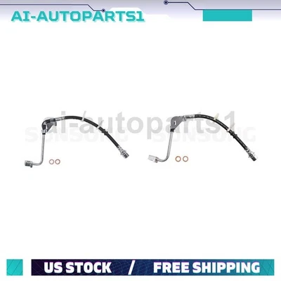 Manguera hidráulica de freno delantera izquierda y derecha 2 piezas para Ford Freestar 2006 2007 Foto 1 de 4