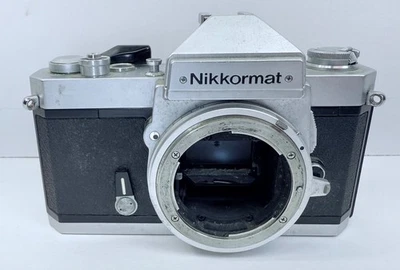 Nikkormat 35mm Camera Japan - FOR PARTS RESTORATION OR REPAIR - Image 1 of 4