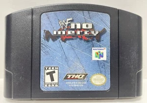 WWF No Mercy 64 Nintendo 64 N64 Juego Original | 2000 Probado y Limpiado Auténtico - Imagen 1 de 14