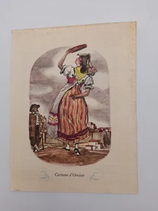 Clipping Ritaglio Illustrazione Costume d'Orvieto - Picture 1 of 1
