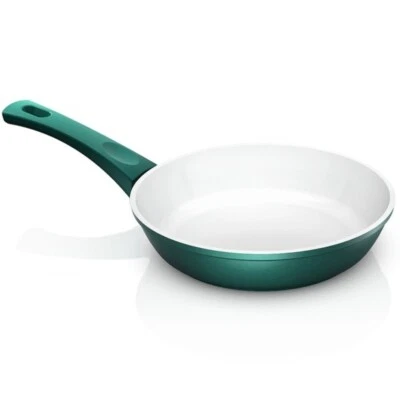 " B-Ware" Genius Cerafit Pfanne Smaragdgrün Ø 28 cm, fester Griff - Bild 1 von 2