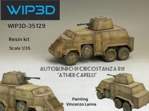 AUTOBLINDO DI CIRCOSTANZA RSI “ATHER CAPELLI”, in resina Sc 1/35 – N° rif. 35129 - Imagen 1 de 1