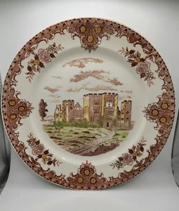 Set of 7 Made in England Plate Saucers and Bowls- English Castles, Ridgeway - Picture 1 of 11