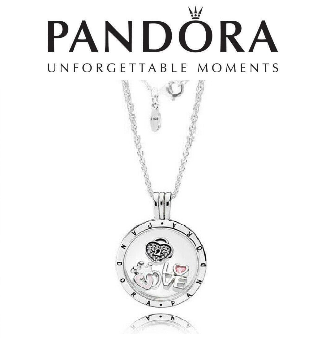 PANDORA Floating Locket Necklace 