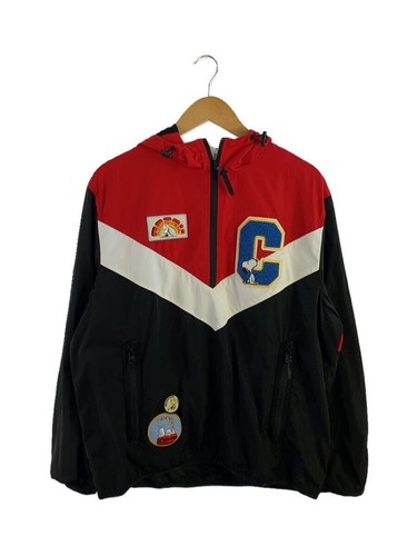 Giacca Coach Nylon L Rosso Tinta Unita C3396 Usata