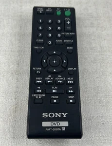 Mando a distancia original para reproductor de DVD Sony RMT-D197A - Imagen 1 de 7