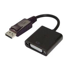 Port Affichage Prise Mâle Vers Dvi-D Femelle Vidéo Adaptateur Câble Macbook - Photo 1/1