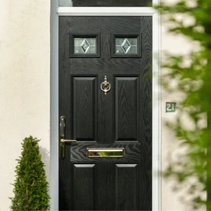 GRP Composite Doorset in PVCu Frame * Made 2 Measure ** - Picture 1 of 12