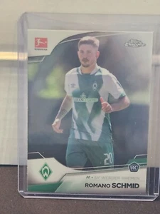 2023 Topps Chrome bundesliga Soccer #24 Romano Schmid Refractor - Picture 1 of 2