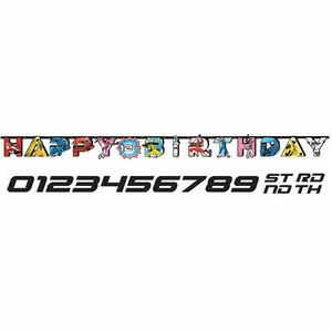 Power Rangers Ninja Steel Party Suministros 10,5 ft Banner Jumbo Añade una Edad (E) - Imagen 1 de 1