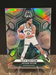 Jayson Tatum 2023-24 Panini Mosaic CITY EDITION SILVER #284 🟢CELTICS⚪️ - Picture 1 of 2