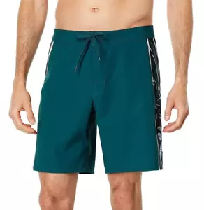 NWT Men's Van's Boardshorts Size 36 Sidelines Deep Teal 4-way stretch - Bild 1 von 3