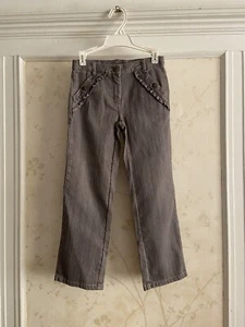 Neu mit Etikett Janie and Jack Mädchenjeans klassischer Stil 6 grau - Bild 1 von 5