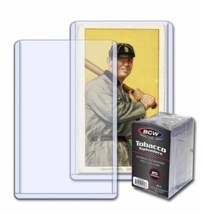 1 Pack (25) BCW Tobacco Card Toploader Holders Mini Cards BCW 1-TLCH-TBC-25 - Picture 1 of 3