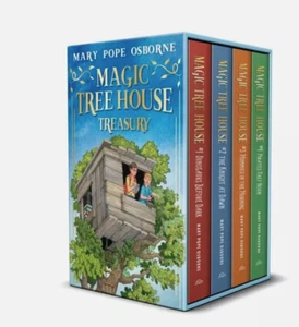 Magic Tree House 1-4 Treasury Boxed Set - by Mary Pope Osborne (Mixed Media - Picture 1 of 1