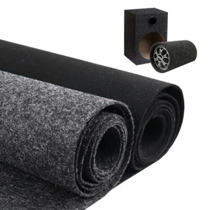 Car Sub Woofer Speaker Box Carpet Video Audio Wrap Trunk Liner Upholstery Lot - Picture 1 of 12