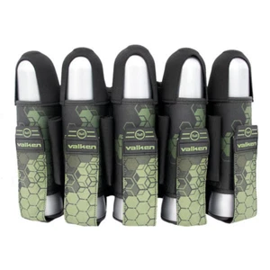 VALKEN FATE GFX 5+8 Paintball Harness - CUBED OLIVE CAMO - Picture 1 of 2