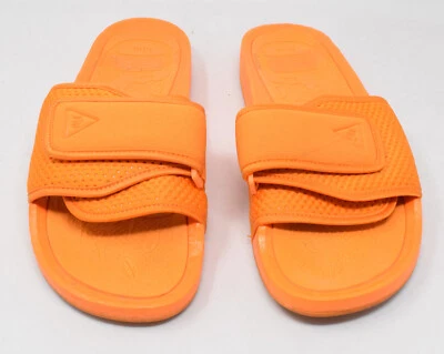 Adidas Chancletas Hu Pharrell William Slides Naranja 11 EE. UU. Foto 1 de 4