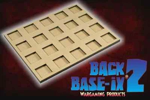 MDF Skirmish Movement Tray for Wargaming 25mm based Miniatures 5F x 1D - Imagen 1 de 1