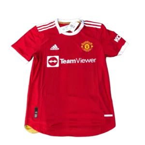 NWT New Manchester United FC adidas Official Futbol Soccer Size Small Jersey - Picture 1 of 3
